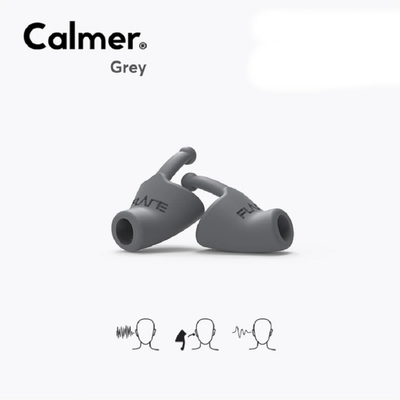 Calmer ear plugs | Flare | Noise sensitivity | Grey