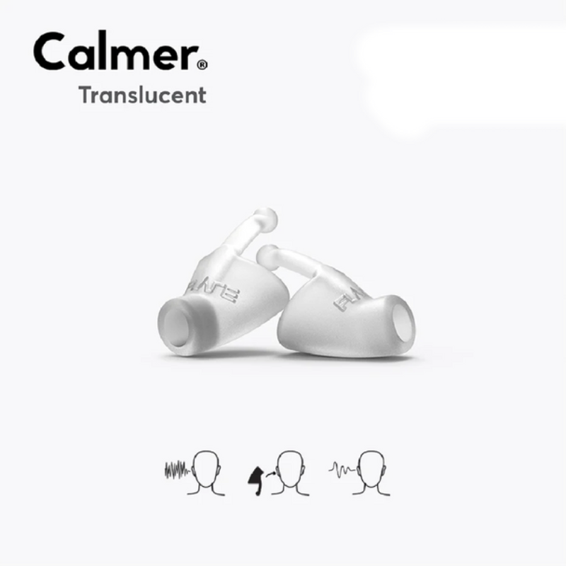 Calmer ear plugs | Flare | Noise sensitivity | TRANSLUCENT