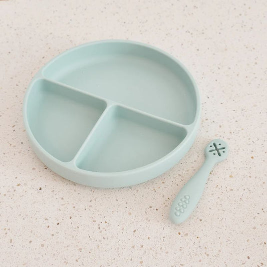 Silicone Suction Divided Plate | Annabel Trends | The Sensory Hive
