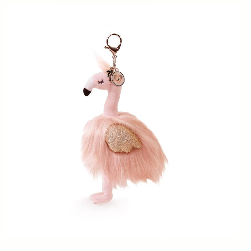 Bag Charm Plush Toy | Gloria Flamingo