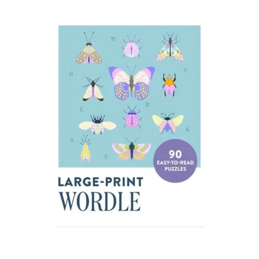 Large Print Wordle | The Sensory Hive