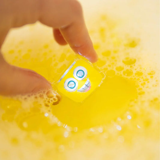 Glo Pal Yellow Cube | Jellystone | The Sensory Hive