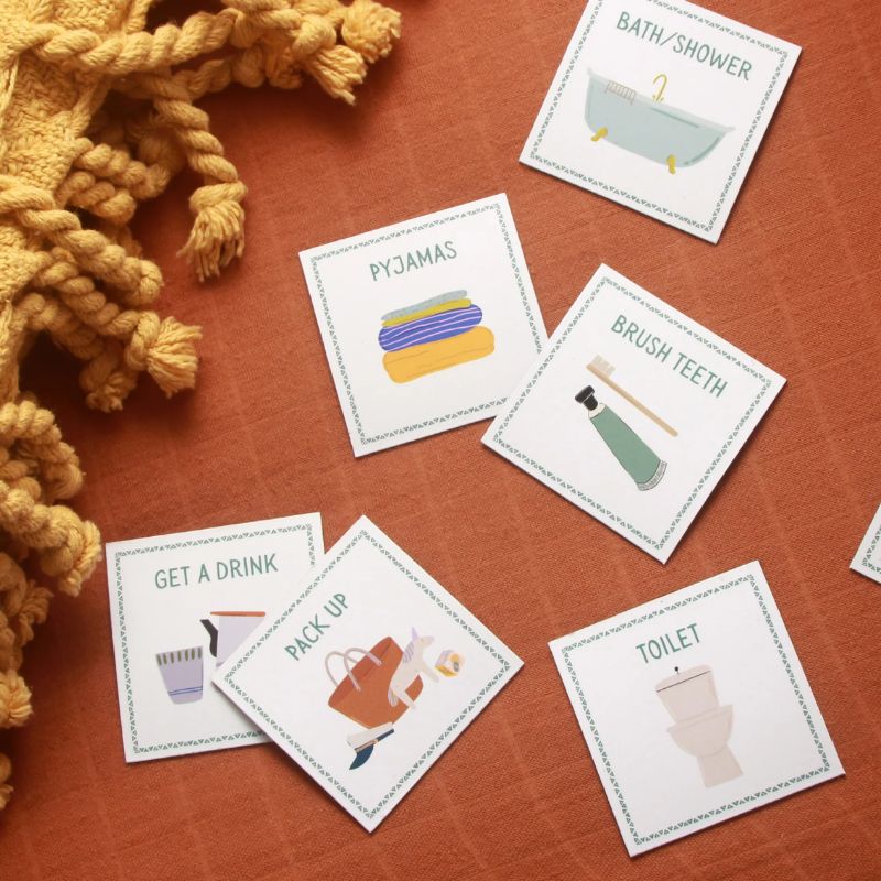 20 Magnetic Routine Cards