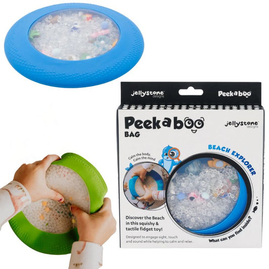 Peek A Boo Sensory Bag | Beach