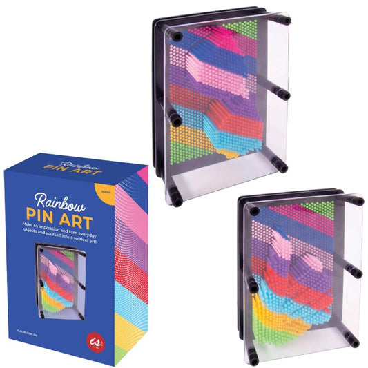 Rainbow Pin Art | Ages 5+