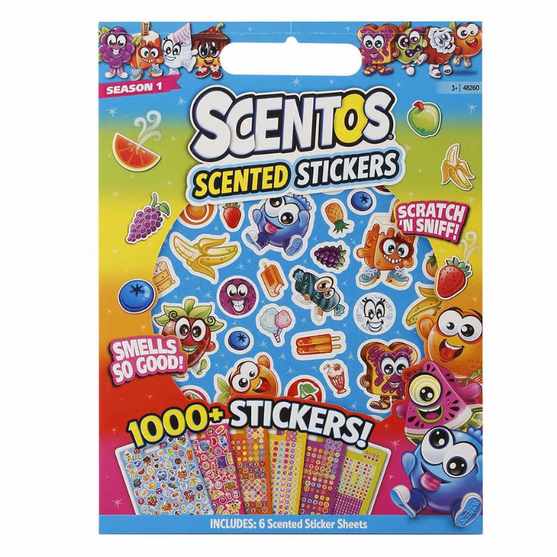Scented Sticker Book | Scentos | 1000+ Stickers | The Sensory Hive