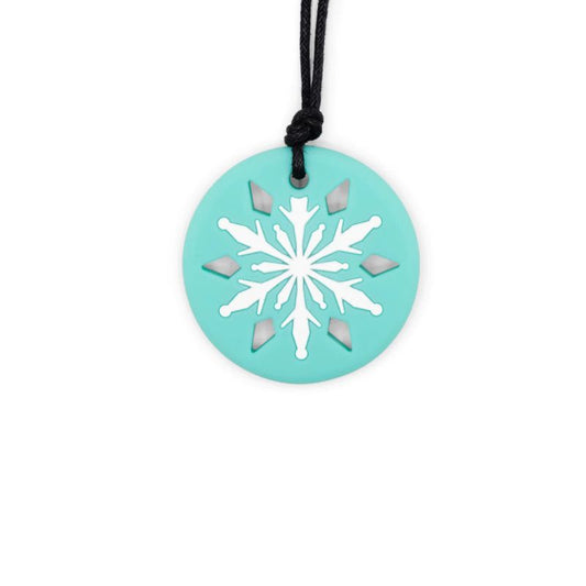 Snowflake Chewable Pendant | Jellystone Designs | The Sensory Hive