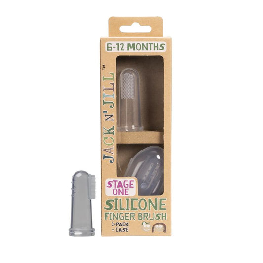 Stage 1 Silicone Finger Brush | Jack N Jill | The Sensory Hive