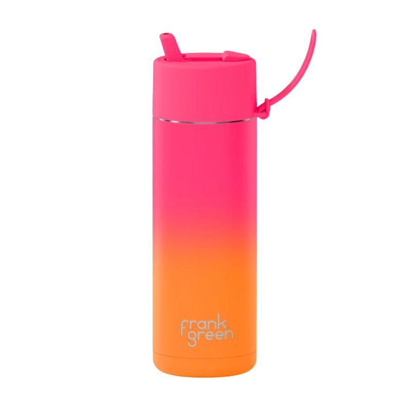 Frank Green Reusable Drink Bottle | 595mL | Summer Sunset