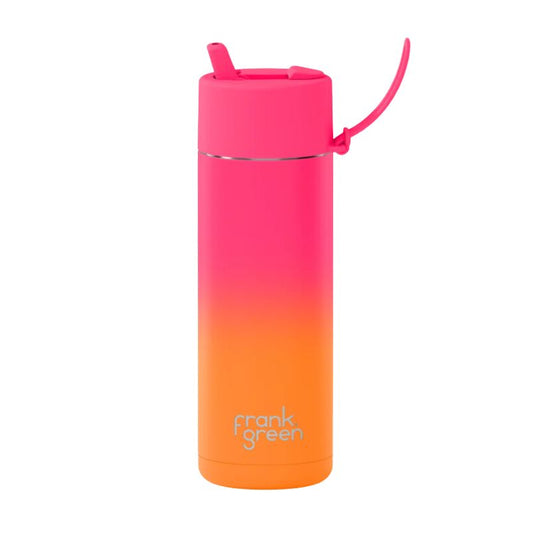 Frank Green Reusable Drink Bottle | 595mL | Summer Sunset