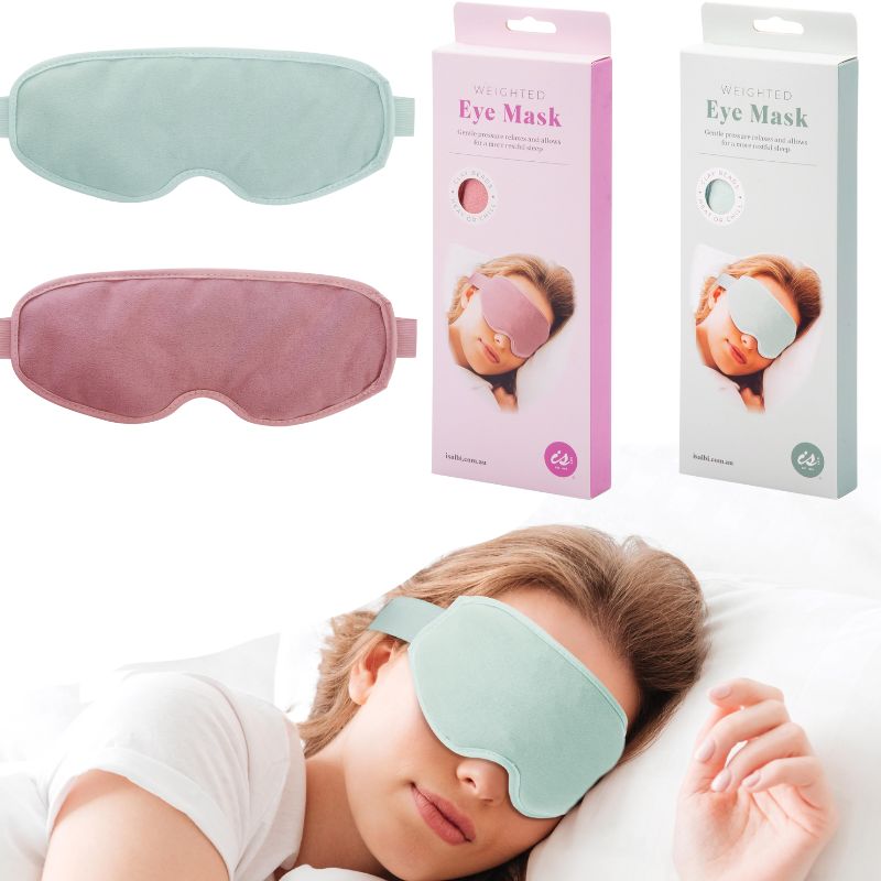 Weighted Eye Mask