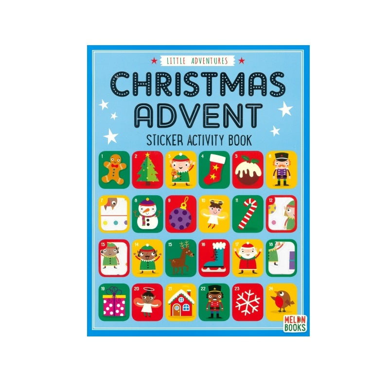 Christmas Advent Sticker Book | The Sensory Hive