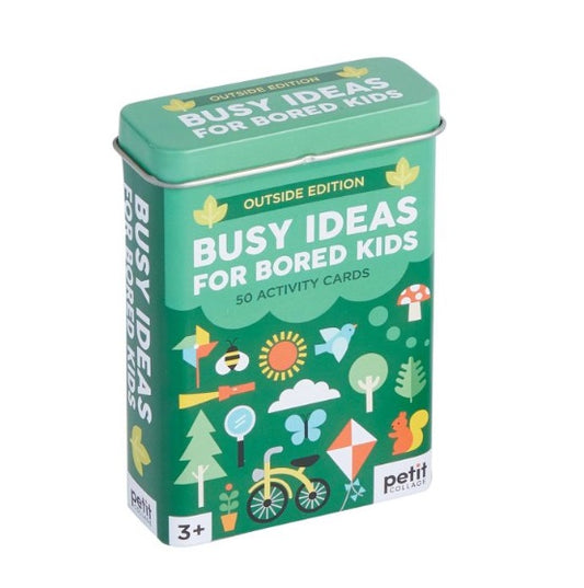 Busy Ideas for bored kids: Outdoor Edition | Activity cards | The Sensory Hive