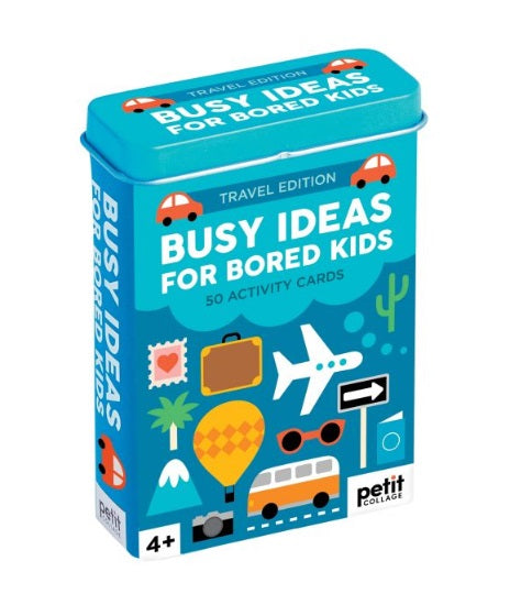 Busy Ideas for bored kids: Travel Edition | Activity cards | The Sensory Hive