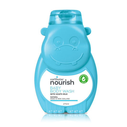 Nourish Baby Body wash | Earthwise With Natural Goats Milk | The Sensory Hive