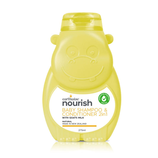 Nourish Baby Shampoo & Conditioner | Earthwise 2in1 | The Sensory Hive