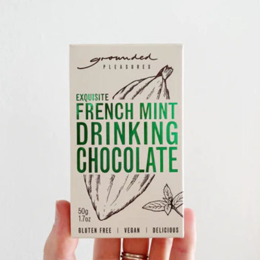 French Mint Drinking Chocolate | Grounded Pleasures | The Sensory Hive