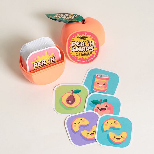 Peach Snap Card Game | The Sensory Hive