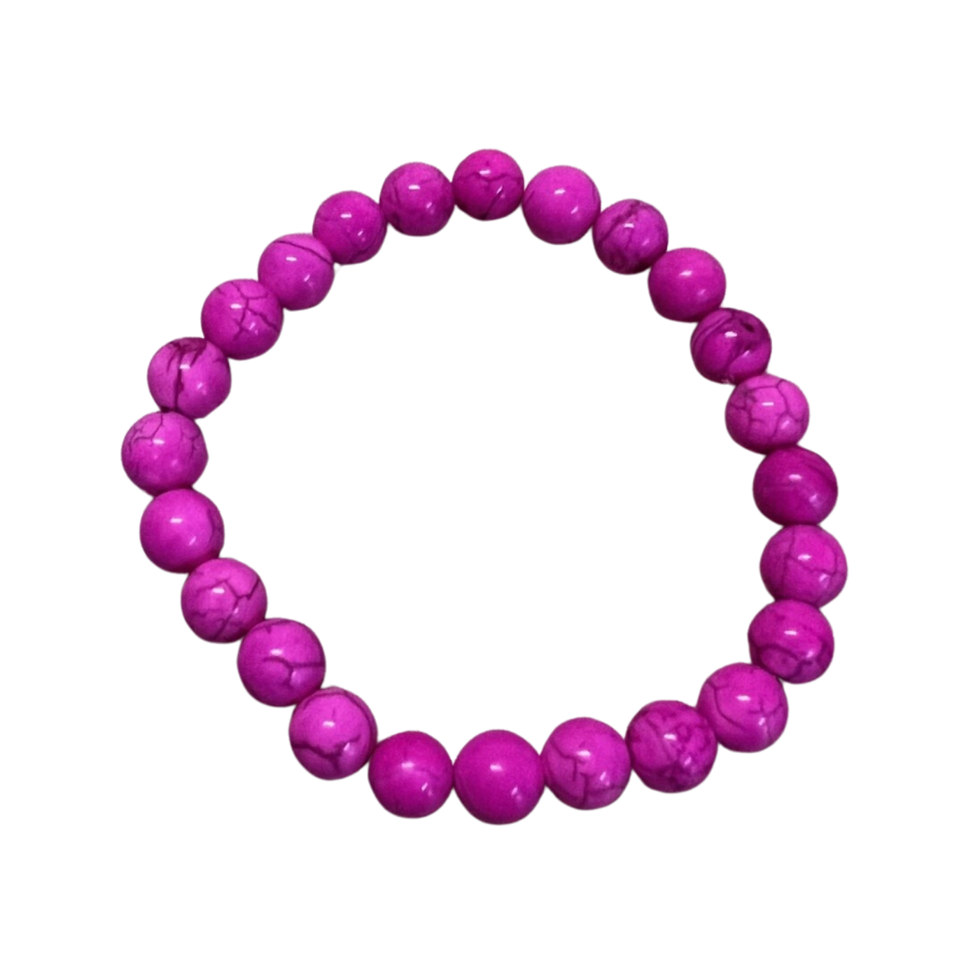 Pink Howlite crystal bracelet | Calming