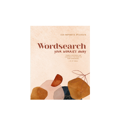 WordSearch Your Worries Away | Puzzle Book | The Sensory Hive